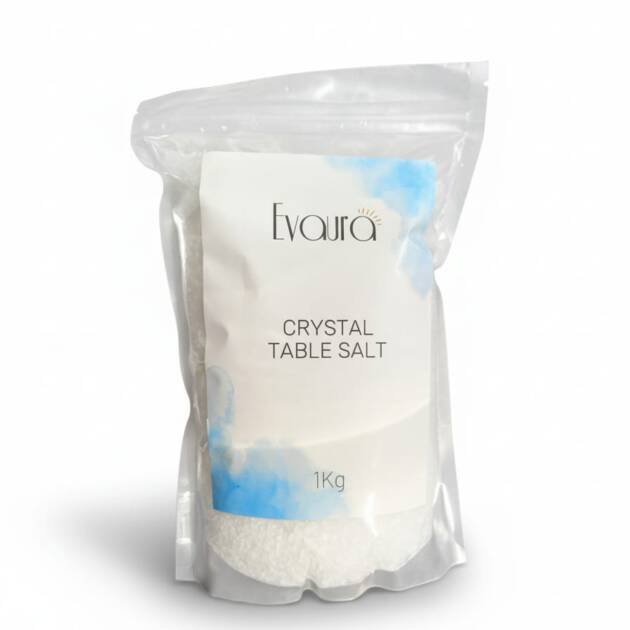 Hand harvested crystal sea salt from Lebanon